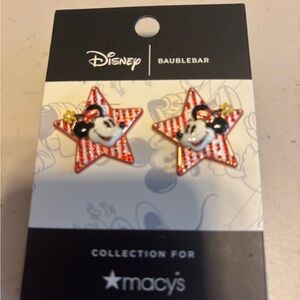 Disney Minnie Mouse Star Earrings. Baublebar.